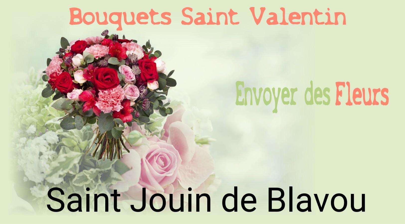 Roses de Saint-Valentin livrées à Saint-Jouin-de-Blavou